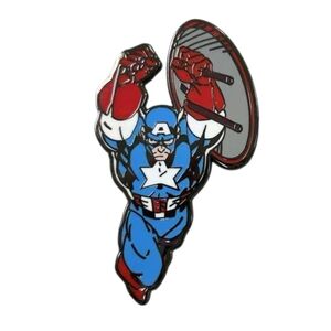 Captain America Enamel Pin